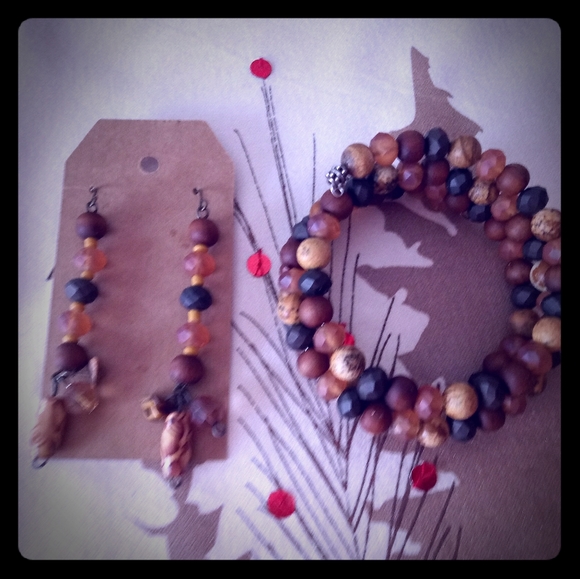 2 Piece Handmade Jewelry Set - Picture 1 of 1